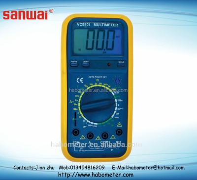 China Digital Multimeter VC9801 Low Price Digital Multimeter DT-830D for sale