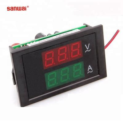 China 80 to 300 V 50 A 100 a 68mm*38mm DL85 digital ammeter and voltmeter for sale