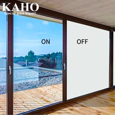 China Partitions For Smart Glass Bathrooom / Shower Room KAHO Laminated Smart Touch Foil Prices for sale