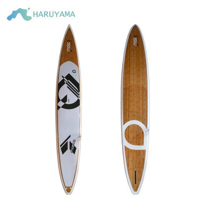 China SUP Unisex Raceboards Bamboo Board Standboard for sale