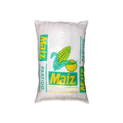 China Dapoly 25Kg 50Kg Recyclable White Yellow Green Blue Fertilizer Flour Rice Feed Tote Bag Custom Laminated PP Woven Bag for sale