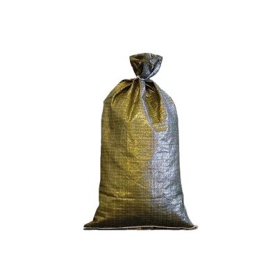 China 50Kg 100Kg Fertilizer Recyclable White Yellow Blue Green Custom Feed Rice Flour Packing Dapoly Sack PP Woven Sack for sale