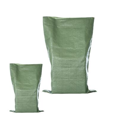 China Low price high quality disposable polypropylene 50kg cement rice rice sand woven bags reusable breathable sand woven bags without logo for sale