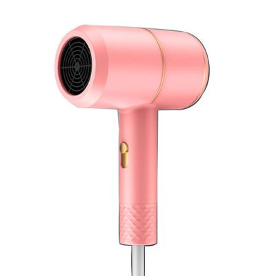 China Non-folding hair dryer home high power hot and cold wind hair care student dormitory blue light hair salon for sale