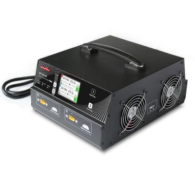 中国 ビッグ パワー 2400-6S 4X600W 25A 6S 4ポート付き LiPo LiHV バランスバッテリー充電器 販売のため