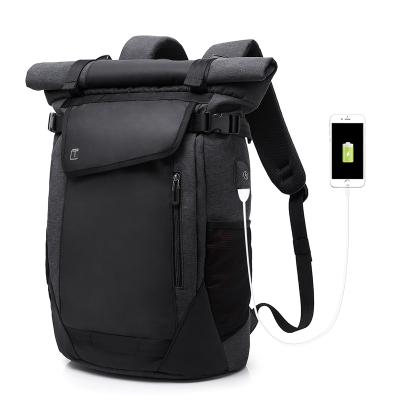 China With USB Charging New Canton Fashion Men's Rucksack Custom Waterproof School Backpacktop School Laptop Bag USB Rucksack for sale