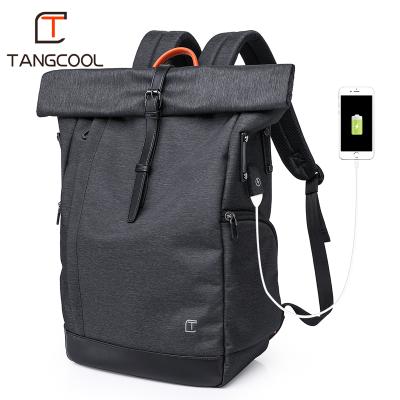 China With tangcool style school laptop teen backpack 2020 USB hot anti theft business with usb bags for men backpack for sale