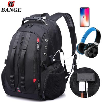 China With Factory Wholesale OEM Canton USB Business Men's Anti Theft Tactical Theft USB Factory Travel Laptop Waterproof Backpack For Men for sale