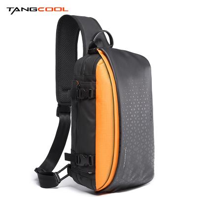 China Waterproof 2020 factory polyester tangcool cross anti theft wholesale custom made waterproof men - body sling bag men for boys trunk for sale