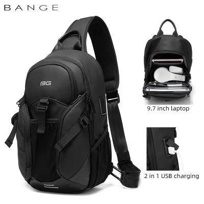 China OEM Wholesale Custom Waterproof Mens Anti Theft Anti Theft New Design Anti Theft Cross - Body Chest Sling Bag For Men for sale