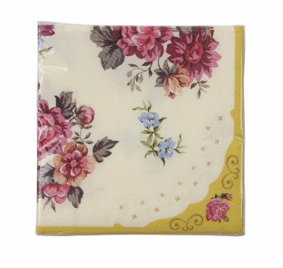 China Traditional Customized Virgin Tea Cup Paper Towels Paper Napkins Pulp Napkin Napkins Traditional Western Food for sale