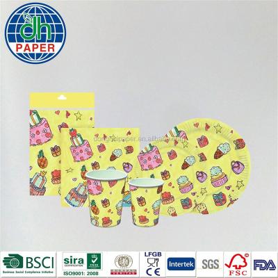 China Disposable paper plate ustomers printed 2015 for sale