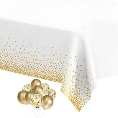 China Oilproof Factory Printed Party Wedding Birthday Christmas Rectangular Paper Tablecloth for sale