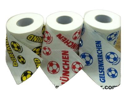 China Virgin Wood Papers Customizable Printing Toilet Paper for sale