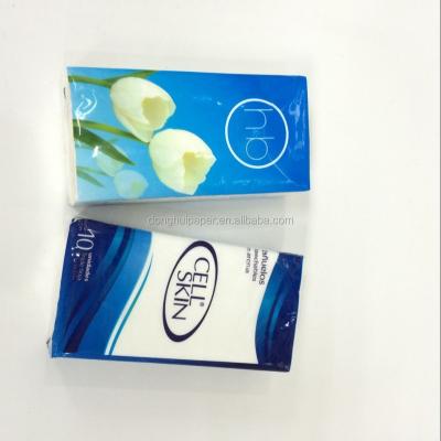 China Environmental Friendly Pocket Tissue Handkerchief OEM, College Promotional Items, Pocket Facial Tissue for sale