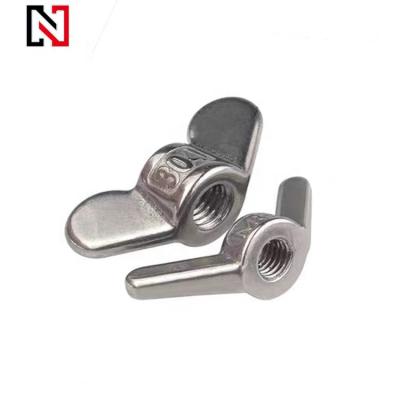 China Heavy Industry Din 315 SS Steel Wing Wing Nut Quick Release Screw for sale