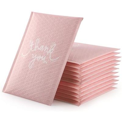 China Free Sample Pink Poly Bubble Mailer With Logos Envelope Bag Pretty Baby for sale