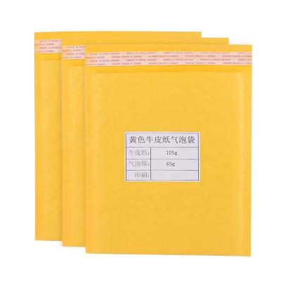 China Print Kraft Bubble Mailer Padded Mobile Phone 4 X 8 5X8 Yellow Shock Resistance for sale