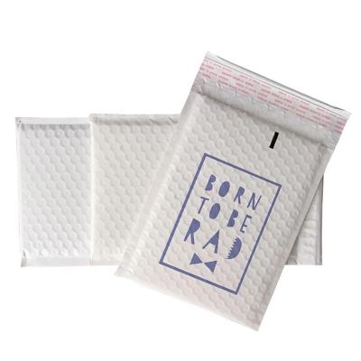 China New Technology Printed Bubble Mailer Custom Waterproof White For Padded Shipping for sale