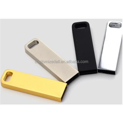 China Custom Mini Metal Rectangle USB Flash Drive 8gb USB Drive Key Custom Memory USB Stick for sale