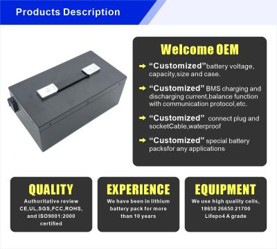 China 1500W Batterien Elektrofahrräder 48v Lithium-Ionen-Batterie 25AH 30ah 40ah mit BMS für Ebike Scooter zu verkaufen