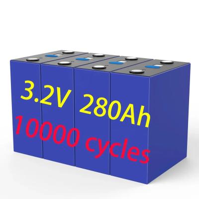 China Germany warehouse DDP fast shipping 3.2v 280ah lifepo4 battery for sale