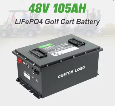 China 51.2V 105Ah LiFePO4 Golf Cart Battery Long Cycle Life EV LifePo4 Battery 48V 100Ah 200Ah for sale