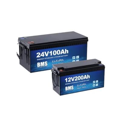 中国 Deep Cycle Battery 12V 100Ah 200Ah Sealed Lead Acid Solar Gel Rechargeable Battery 販売のため