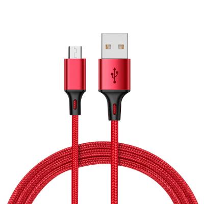 China Type C Cable Fast Charging USB Mobile Phone Data Cable Braided Nylon Mobile Phone USB Charging Cables for sale