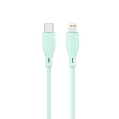 China Good quality palladium 60W amazone palladium amazone charging silicone fast charging soft rubber cable with usb and type-c port cable carga data cable 1m for mobile phone for sale