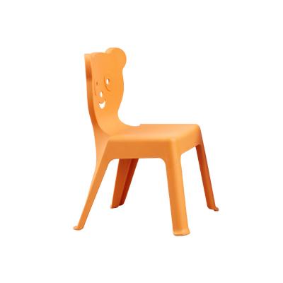 China Customized Modern Simple Kindergarten Simple Solid Backrest Children Modern Cartoon Chair Plastic Chair for sale