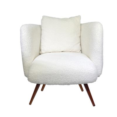 China Cheap Single Chair Nordic Home Casual Fancy Modern Low Convertible High Back Fabric Hotel TV Accent Living Room Sofa Chair for sale