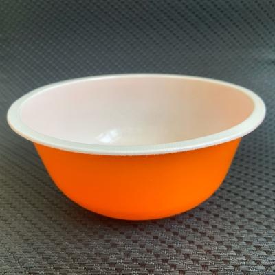 China 40oz/1200ml Disposable PP Colored Disposable Plastic Noodle Sauce Storage Packaging Bowl for sale