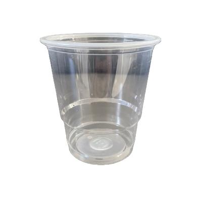 China Sustainable Disposable Food Grade Stocked Recyclable Transparent PP Airway Cola Disposable Plastic Drink Cups 220ml for sale