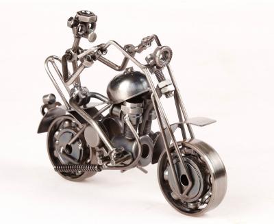 China Europe Courage New Arrival Selling Crafts Motorcycle Handmade Motorcycle Models Metal Iron For Promotion Gift for sale