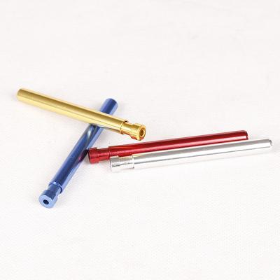 China Modern Multi Colors Length 82MM Metal Spring Smoking Pipe Ladies Mini Springs Mouth Pieces Smoking Accessories for sale