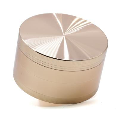 China 4 parts zinc alloy diameter 75 millimeters online shopping wholesale Zinc Alloy Herb Grinder 7709-75 for sale