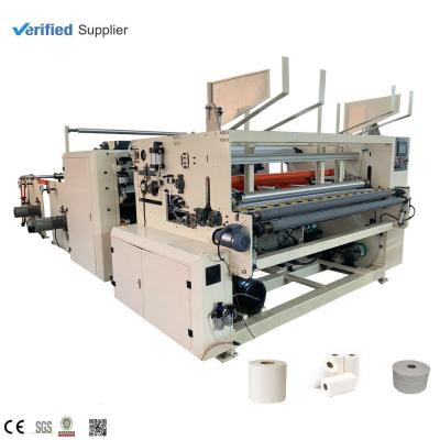 China Automatic Hotels Glue Laminated Toilet Paper And Napkin Paper Machine for sale