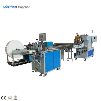 China High Speed ​​Automatic Factory Pouch Facial Tissue Production Line Paper Tissue Folder Tissue Machine for sale