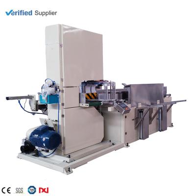 China Paper Industry Automatic Toilet Paper Roll Small Roll Slitting And Slitting Machine for sale