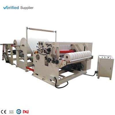 China Paper Industry Slitting Machine For Maxi Roll With Embossing Device And Perforating Device for sale