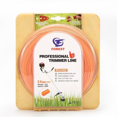 China More Durable Nylon String 30M 60M 90M Donut Grass Cutter Trimmer Line High Durability For Brush Cutter for sale