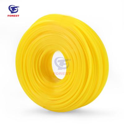 China Professional Nylon Vortex 2-Stroke Heavy Duty Yellow Trimmer Line for sale