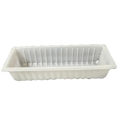 China Disposable Plastic Pastry Container PP Food Container Blister Box Cake Packaging Box for sale