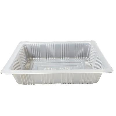 China Disposable manufacturer well made nature color pp box food container packaging box pp food packaging boxes for sale