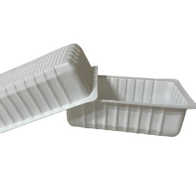 China Disposable Plastic PP Food Packaging Blister Lunch Box Food Packaging Boxes Small Plastic Blister Container for sale