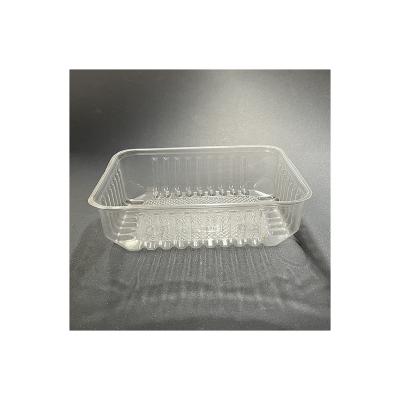 China Manufacturers Wholesale Disposable Food Packaging Vacuum Forming Blister Fresh Food Storage Case for sale