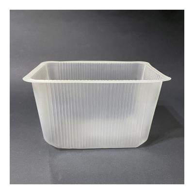 China Factory supply custom disposable pp plastic container food blister disposable noodle box plastic box for sale