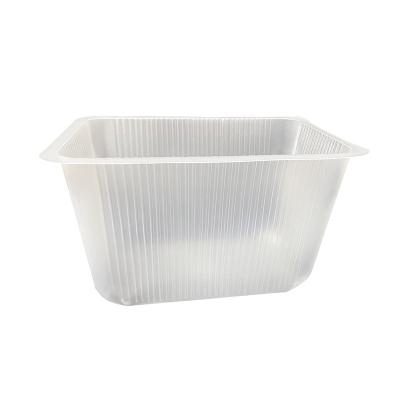 China Factory direct supply disposable blister food container pp recyclable plastic noodle box for sale