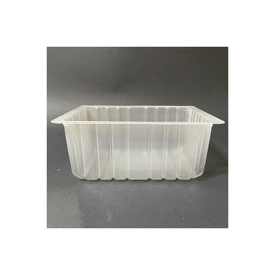 China Disposable Manufacturer Supply Disposable Plastic Salad Container Food Container PP Blister Box for sale